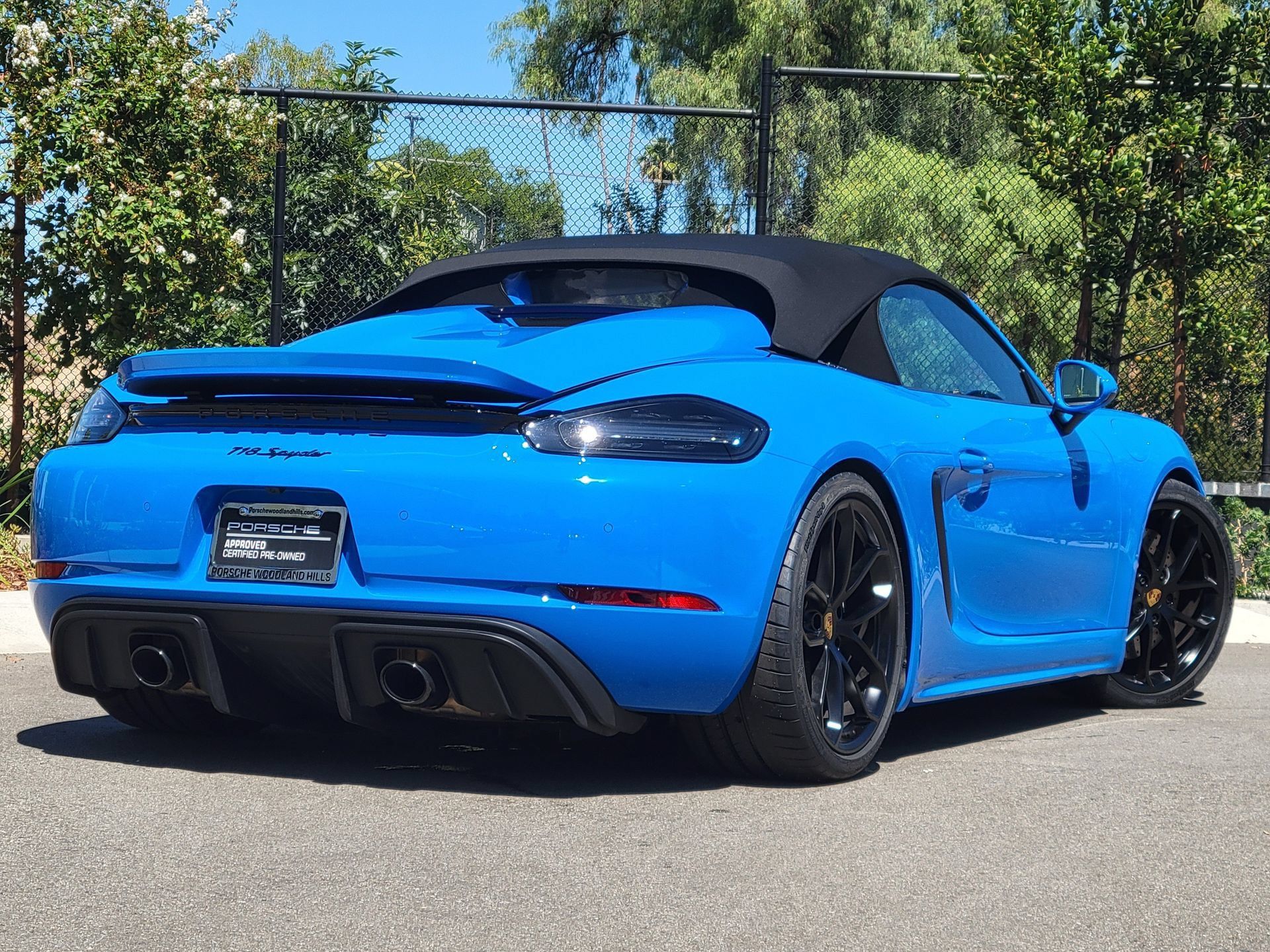 Certified 2023 Porsche 718 Boxster Spyder RWD image 7