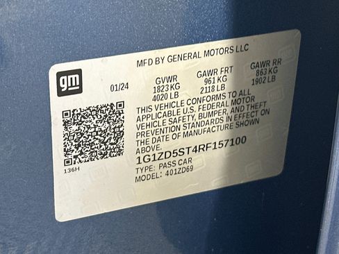 Used 2024 Chevrolet Malibu LT FWD image 12