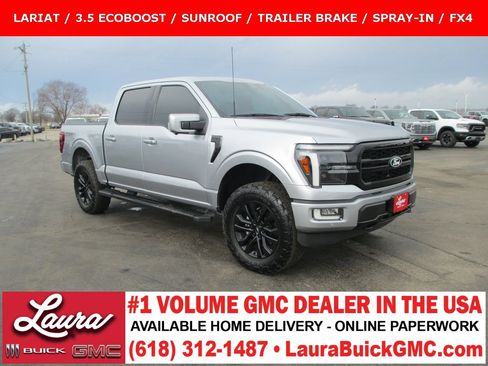 Used 2024 Ford F150 Lariat w/ Bed Utility Package image 1