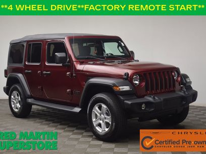 Certified 2021 Jeep Wrangler Unlimited Sport