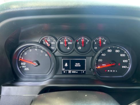 Used 2025 Chevrolet Silverado 1500 Custom w/ Turbomax Blackout Package AWD/4WD image 18