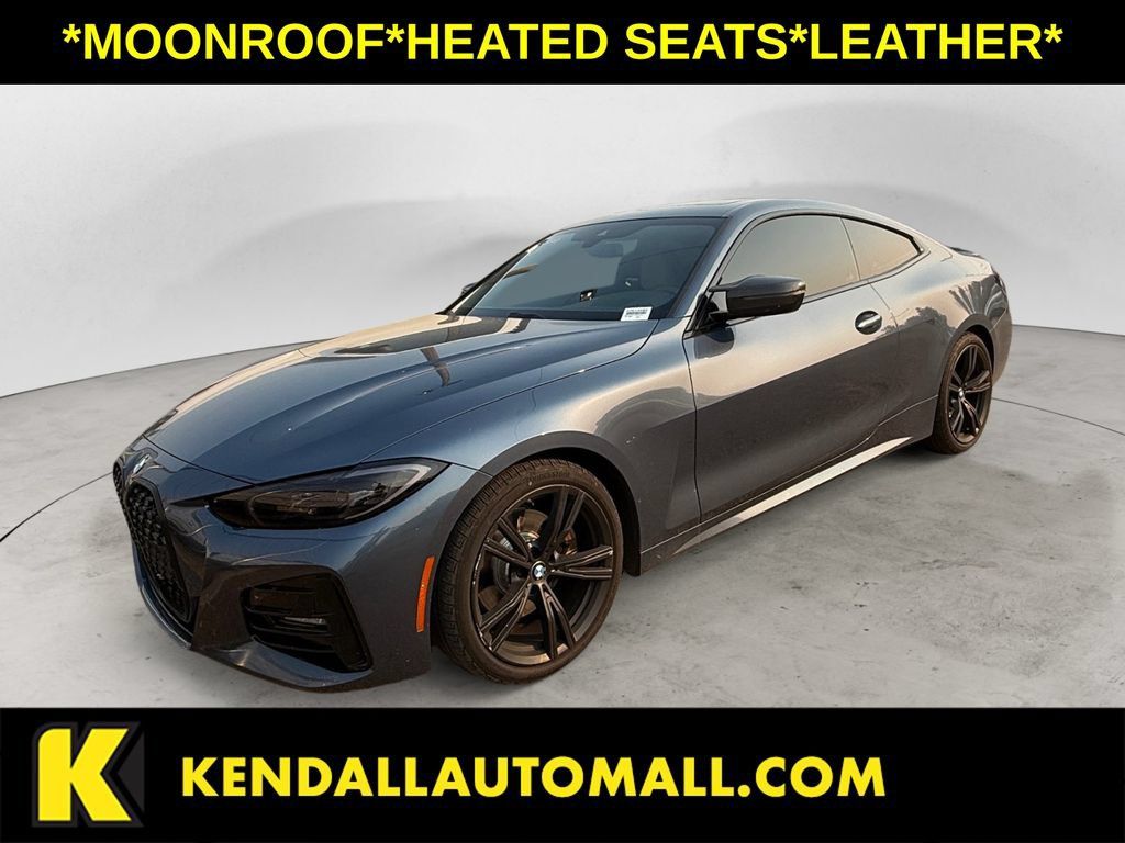 Used 2021 BMW 430i Coupe w/ M Sport Package RWD image 1
