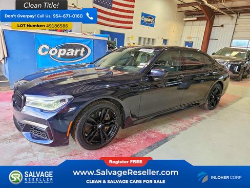 Used 2017 BMW 750i xDrive AWD/4WD image 1