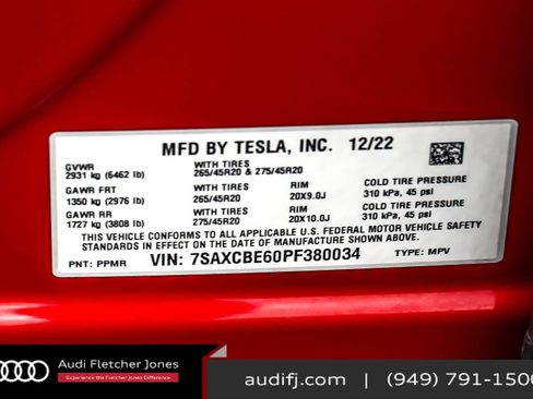 Used 2023 Tesla Model X Plaid image 24