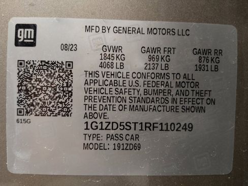 Used 2024 Chevrolet Malibu LT FWD image 33