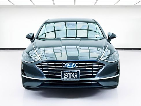 Used 2021 Hyundai Sonata Blue image 2