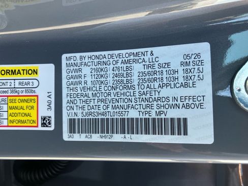 Certified 2026 Honda CR-V EX image 35
