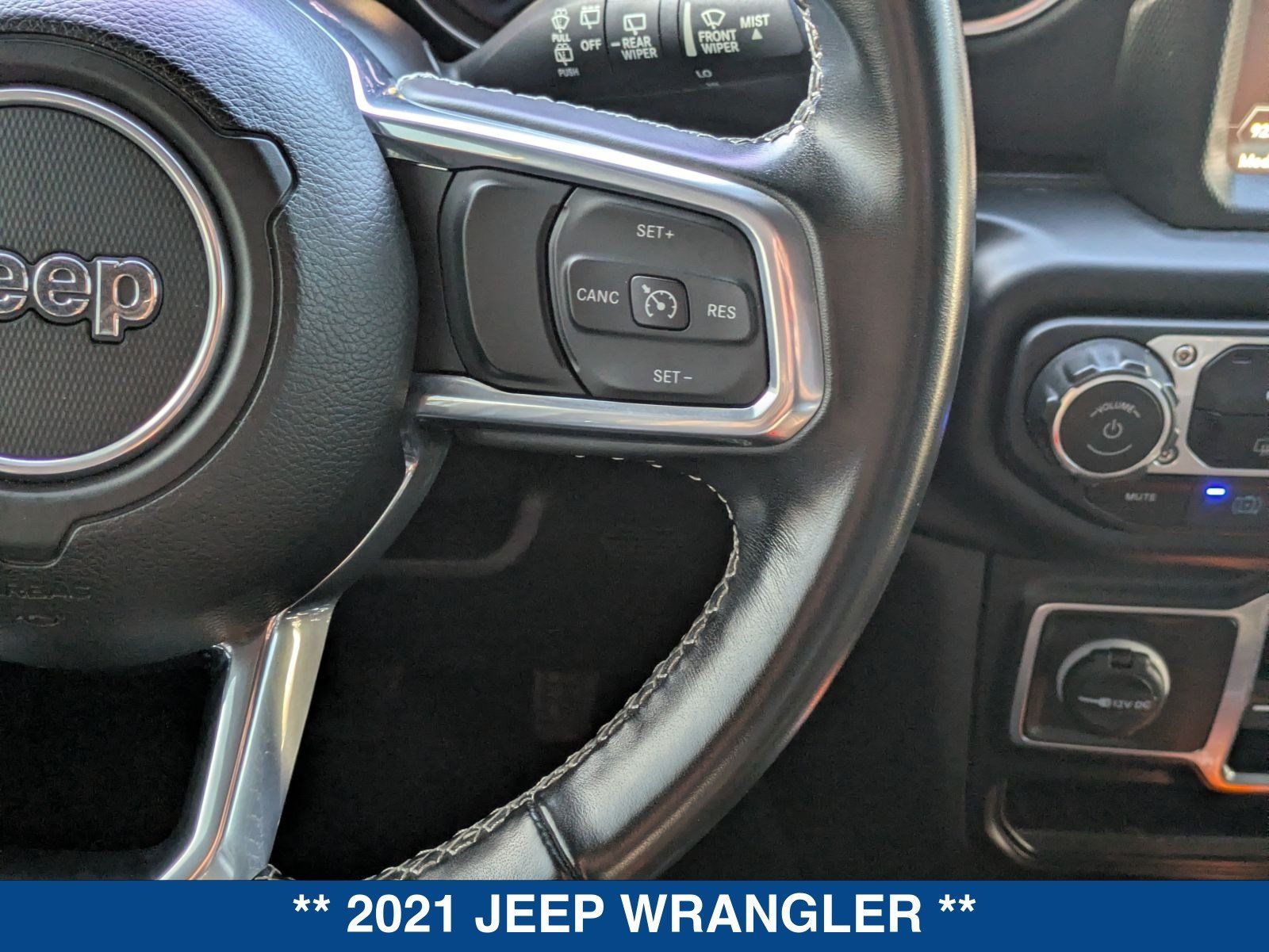Used 2021 Jeep Wrangler Unlimited Sahara AWD/4WD image 23