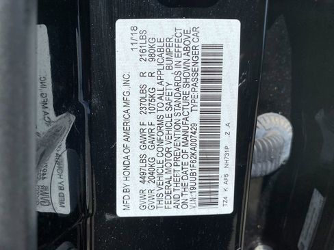 Used 2019 Acura TLX w/ Technology & A-SPEC Pkg image 33