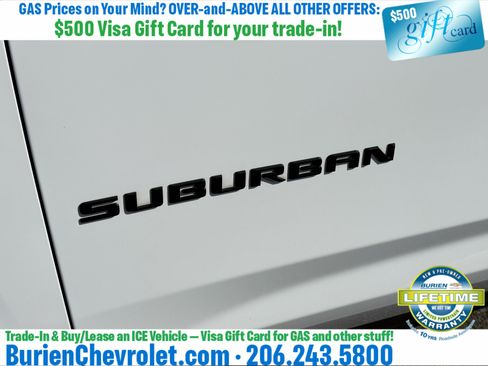 Used 2022 Chevrolet Suburban Z71 w/ Luxury Package AWD/4WD image 36