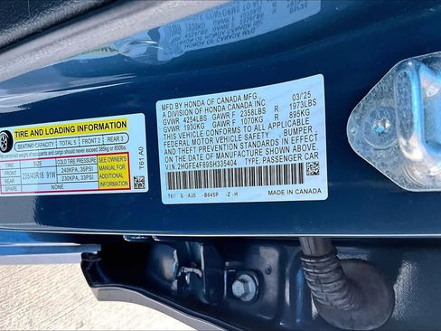 Used 2025 Honda Civic Sport Touring image 34
