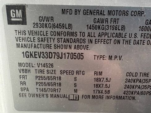 Used 2009 GMC Acadia SLT w/ Technology Package AWD/4WD image 11