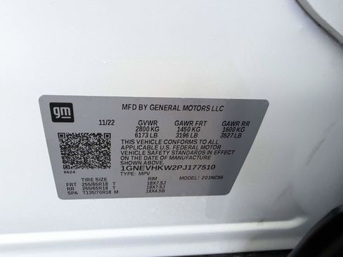Certified 2023 Chevrolet Traverse LT AWD/4WD image 20