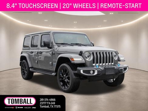 Used 2023 Jeep Wrangler Unlimited Sahara w/ Cold Weather Group AWD/4WD image 1