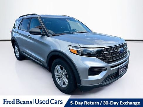 Certified 2022 Ford Explorer XLT w/ Class IV Trailer Tow Package AWD/4WD image 1