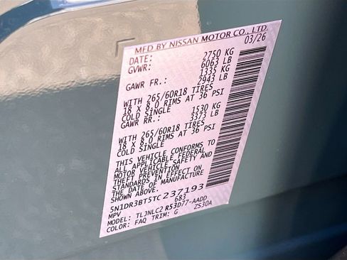 New 2026 Nissan Pathfinder Rock Creek AWD/4WD image 33