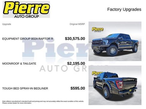 Used 2023 Ford F150 Raptor w/ Equipment Group 802A Raptor R AWD/4WD image 14