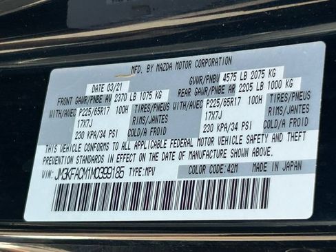 Used 2021 MAZDA CX-5 Touring FWD image 36