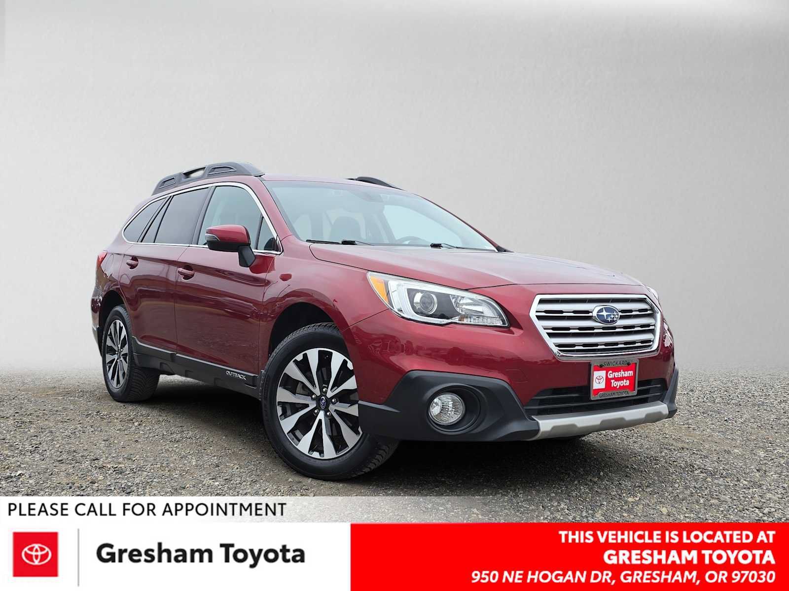 Used 2016 Subaru Outback 2.5i Limited AWD/4WD image 1