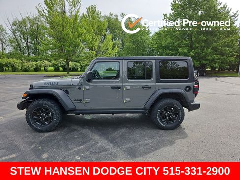 Used 2021 Jeep Wrangler Unlimited Sport AWD/4WD image 1