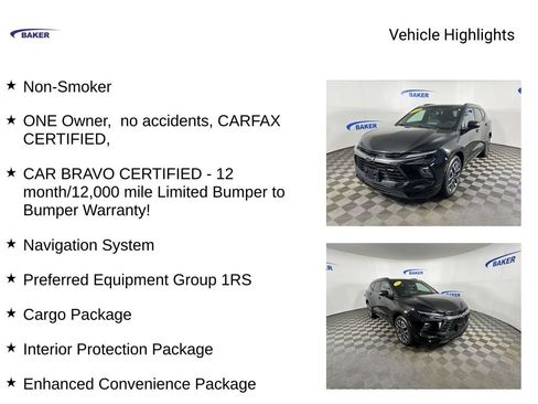 Certified 2025 Chevrolet Blazer RS w/ Enhanced Convenience Package AWD/4WD image 4