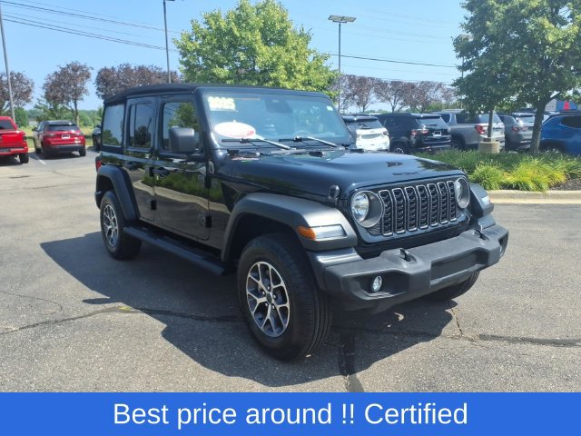 Certified 2025 Jeep Wrangler Unlimited Sport AWD/4WD image 4