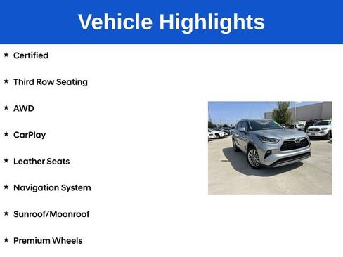 Used 2025 Toyota Highlander Platinum AWD/4WD image 5
