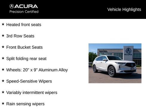 Certified 2023 Acura MDX SH-AWD w/ Technology Package image 25