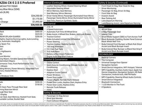 New 2026 MAZDA CX-5 Preferred AWD/4WD image 30