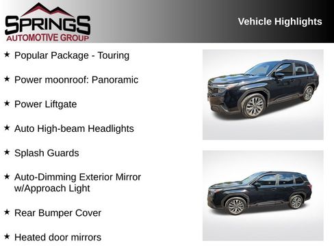 Used 2025 Subaru Forester Touring w/ Popular Package - Touring AWD/4WD image 2