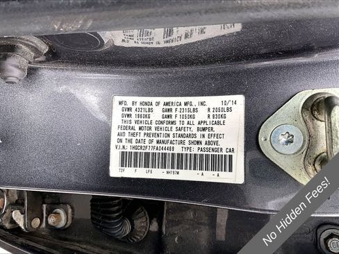 Used 2015 Honda Accord EX image 22