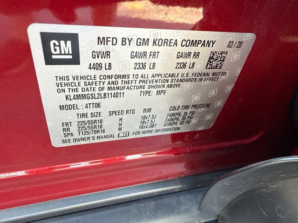 Used 2020 Buick Encore GX Essence w/ Experience Buick Package AWD/4WD image 10