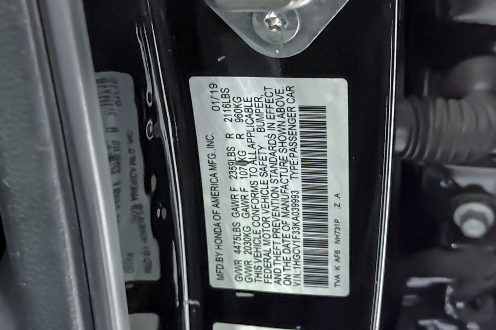 Used 2019 Honda Accord Sport image 26