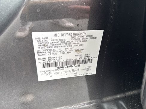 Used 2018 Ford Flex SEL w/ Equipment Group 202A image 6