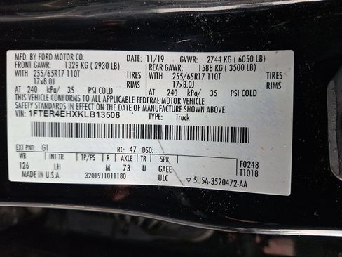 Used 2019 Ford Ranger XLT w/ Equipment Group 301A Mid image 27