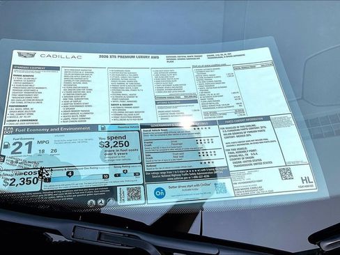 New 2026 Cadillac XT5 Premium Luxury w/ Driver Assist Package AWD/4WD image 14