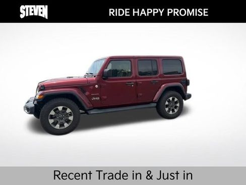 Used 2021 Jeep Wrangler Unlimited Sahara AWD/4WD image 2