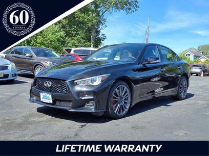 Certified 2022 INFINITI Q50 Red Sport 400