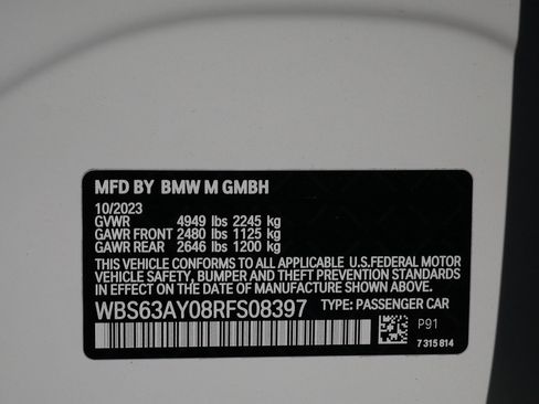 Used 2024 BMW M3 CS w/ M Driver's Package image 34