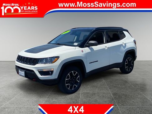 Used 2021 Jeep Compass Trailhawk AWD/4WD image 1