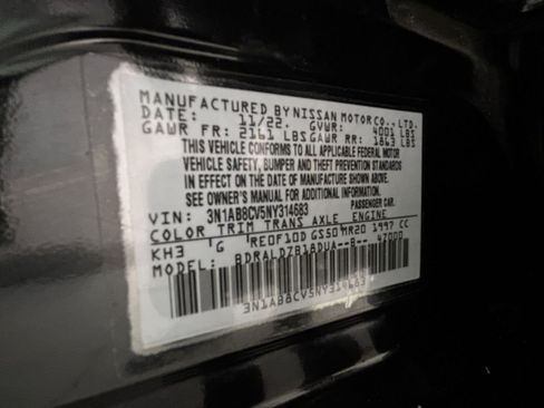 Used 2022 Nissan Sentra SV w/ All-Weather Package FWD image 20