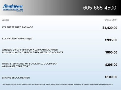 Used 2021 GMC Sierra 1500 AT4 w/ AT4 Preferred Package image 8