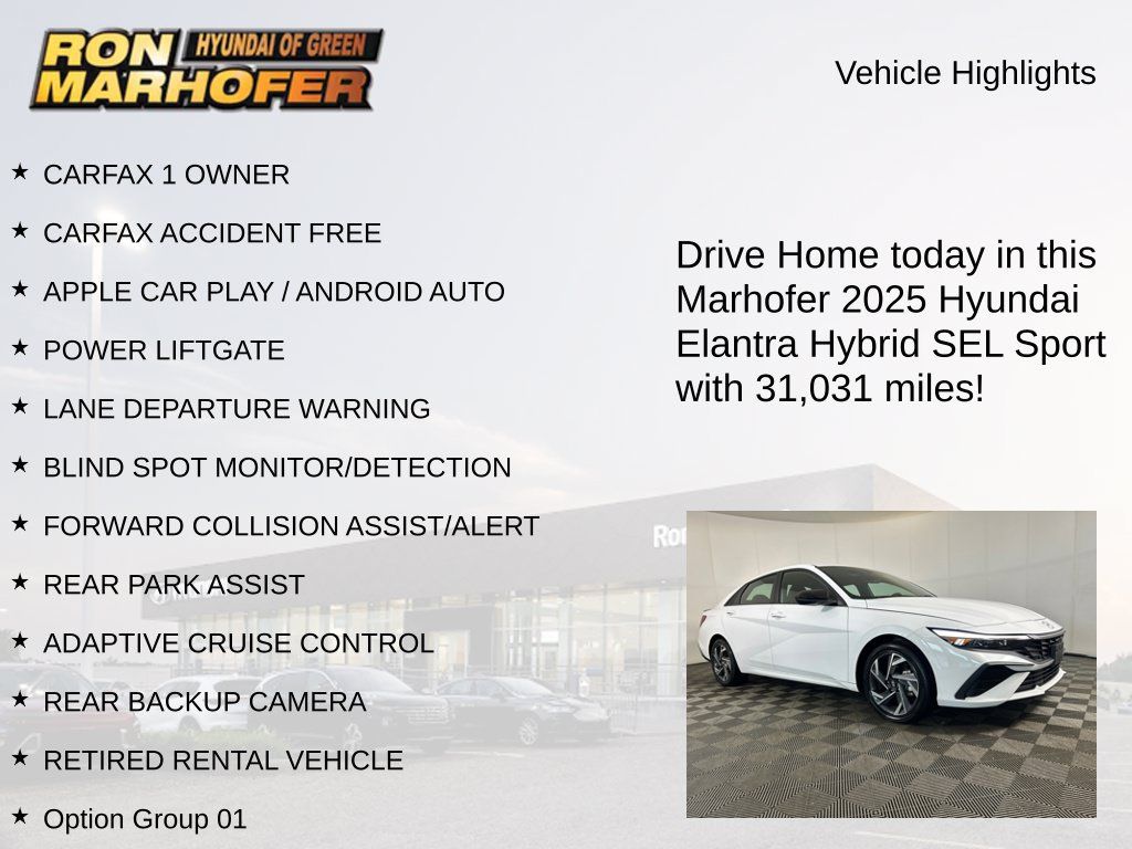 Used 2025 Hyundai Elantra SEL FWD image 14