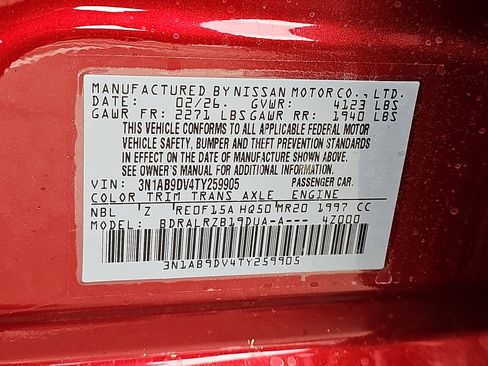 New 2026 Nissan Sentra SR w/ SR All Weather Package image 18