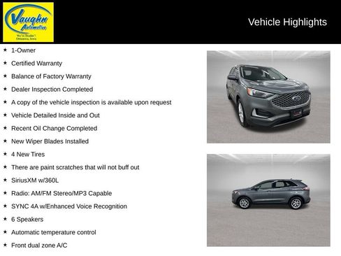Used 2023 Ford Edge SEL AWD/4WD image 2