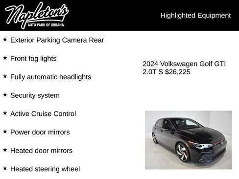 Used 2024 Volkswagen GTI S FWD image 17