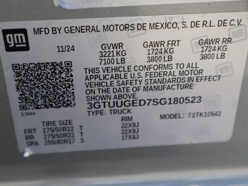 Certified 2025 GMC Sierra 1500 Denali w/ Denali Reserve Package AWD/4WD image 55