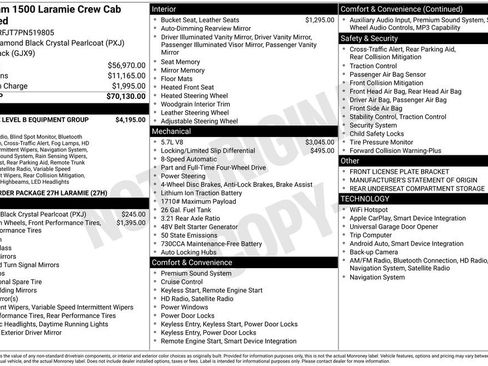 Certified 2023 RAM 1500 Laramie AWD/4WD image 43
