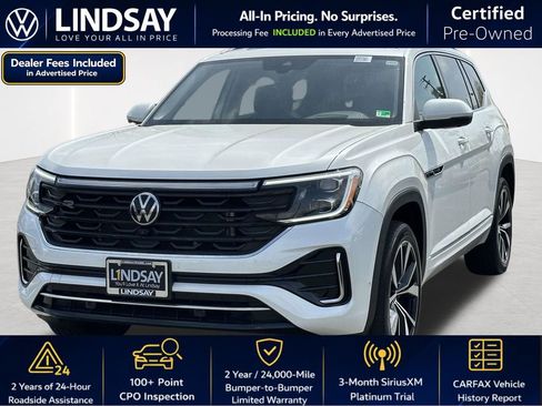 Certified 2024 Volkswagen Atlas SEL Premium R-Line AWD/4WD image 4