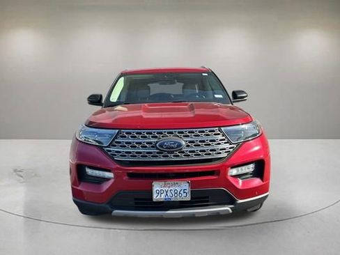 Certified 2021 Ford Explorer Limited w/ Hybrid Equipment Group 310A RWD image 2